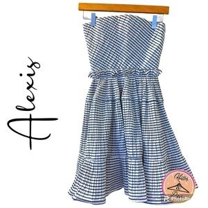 Alexis Strapless Short Summer Bodice Dress